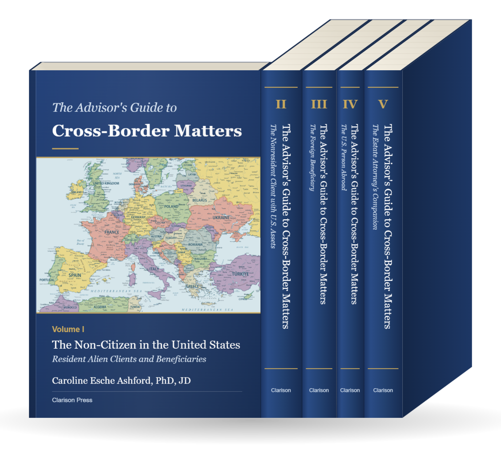 The Advisor's Guide to Cross-Border Matters, five-volume set