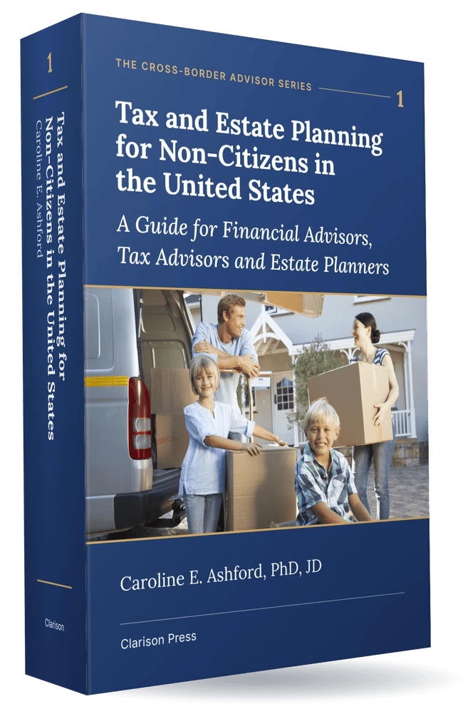 Tax and Estate Planning for Non-Citizens in the United States, book cover